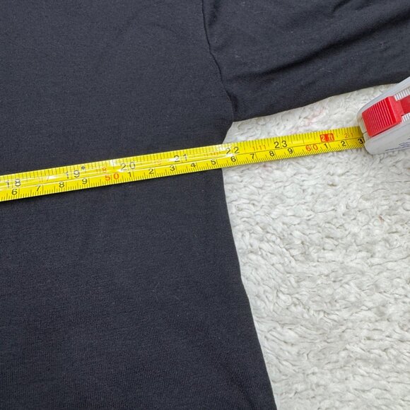 Chico's Women's Abstract Print LS Blouse Top Black/Multicolor, Size 2 (US L) - Picture 8 of 8